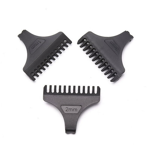 3pcs/set Universal Hair Clipper Shaver Limit Combs Replacement Attachment