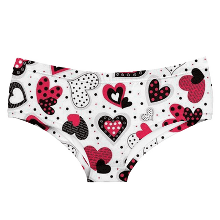 Fulorrnie Underwear for Women Breathable Hiphuggers Seamless Comfort Panties Cute Waistband Bikini Stretchable Panty  Hot Pink  XL