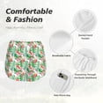 thumbnail image 4 of Balery Flamingo And Monstera Pantalones cortos deportivos para mujer con forro y dos bolsillos, elásticos, para entrenamiento, gimnasio, yoga-XX-Large, 4 of 7