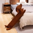 thumbnail image 3 of Cute Hugging Pillow Plush Stuffed Short-legged Dachshund Stuffed Cushion Collection For Home Office, 3 of 7