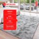 thumbnail image 2 of Alfombra Decorativa OKAERI 160X100CM Tapete Entrada De Sala Estar Decorativo Hogar Dormitorio gris, 2 of 8