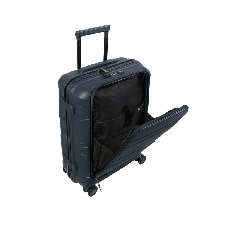 it luggage Enliven 3 Piece Softside 8 Wheel Expandable Spinner, Black, 3 Pc  Set