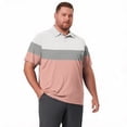 thumbnail image 7 of Trgacdwlo XL-8XL Color Block Mens Polo Shirt Big and Tall Short Sleeve Athletic Shirts for Men Lightweight Mens Golf Polo Shirt, 7 of 7