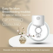 Angle View: WOXINDA Wearable LED Display Wireless Full-Automatic Large Suction Portable Breast Pump