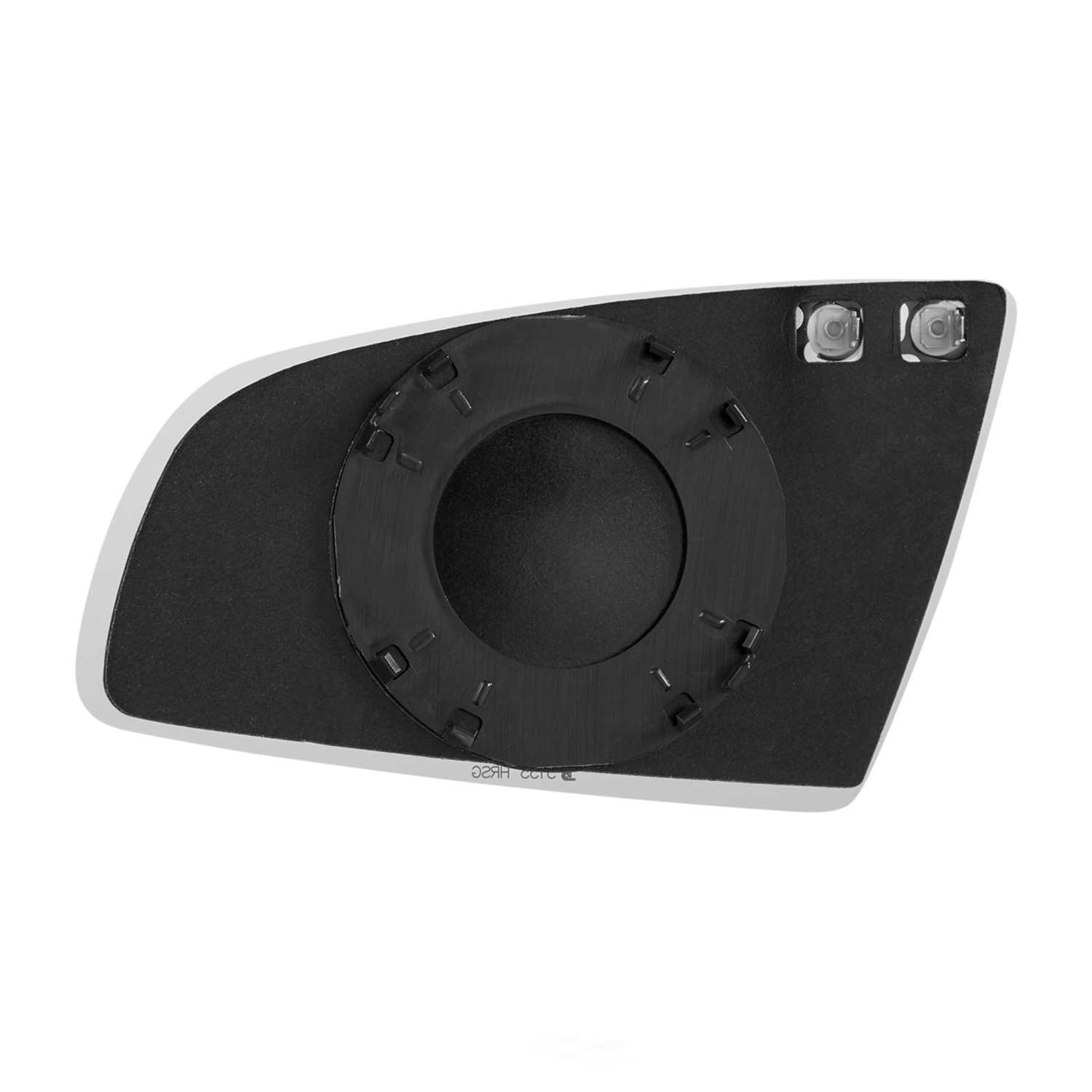Burco Side View Mirror Replacement Glass with Motor Mount Plate - Clear Glass - 5135HRSG
