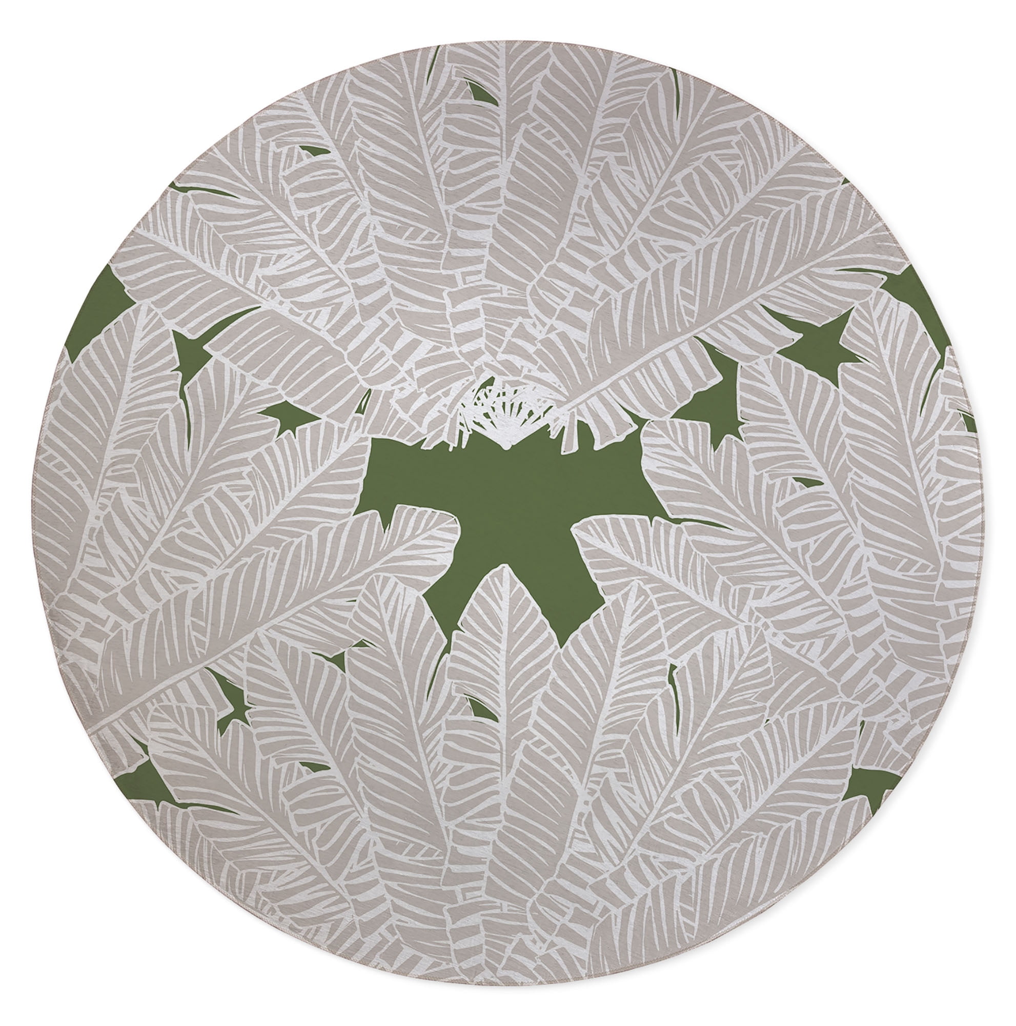 BANANA LEAVES GREEN Outdoor Rug By Kavka Designs - Walmart.com