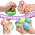 thumbnail image 4 of Squishy Stress Balls para adultos y niños - 8 Pk Cambio de color Stress Ball Fidget Toy Squeeze Colorful Stress Balls Sensorial Stress and Ansiedad Relief, 4 of 5