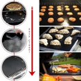 thumbnail image 5 of Juego de alfombrillas para parrilla de 5 alfombrillas antiadherentes para barbacoa, reutilizables, viene con clip para alimentos de 12 pulgadas, 5 of 5