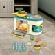thumbnail image 1 of Juego de cocina con s para niños, utensilios de cocina para s, juego de juguete de regalo, utensilios de cocina para niños, juego de Verde, 1 of 10