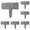 A*10, variant on Landscape Edging,1Pcs Plastic Faux Stone Edging for Landscaping,Small Garden Edging,Garden Border Edging,Garden Fence for Garden Palisade,Flower Bed Edging Palisade(Red)