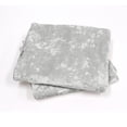 thumbnail image 7 of Home Soft Things Crushed Velvet 2 Piece Throw Pillow Cover Set - Silver - 14" x 26", 7 of 7