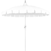 HAOYUAN 8Ft Patio Pagoda Umbrella, UV Protect Pool Umbrellas with Heavy Duty Pole, Outdoor Market Umbrella for Holiday Garden Backyard