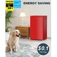 thumbnail image 2 of Minirefrigerador Upstreman de 3.2 pies cúbicos con congelador de una sola puerta, color rojo, 2 of 9