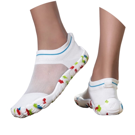 Water Shoes Women Barefoot Athletic Workout Gym Footwear Beach Swim Sneakers Quick Drying Boat Aqua Shoes for Water Sport Diving Sailing Travel Fishing