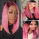 thumbnail image 4 of Hair Bundles Yuksoocosh Ombre 1B/Rosa Lacio 60 65 70 cm, 4 of 8