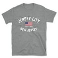 thumbnail image 1 of Jersey City New Jersey Patriot Men's Cotton T-Shirt, 1 of 1