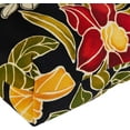 thumbnail image 4 of Greendale Home Fashions AZ5815-ALOHA-BLACK 42 x 21 in. Outdoor Seat & Back Chair Cushion, Aloha Black, 4 of 8