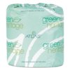 Green Heritage Toilet Tissue, 3 X 4 Sheets, 2ply, 400/roll, 96 Rolls/ct