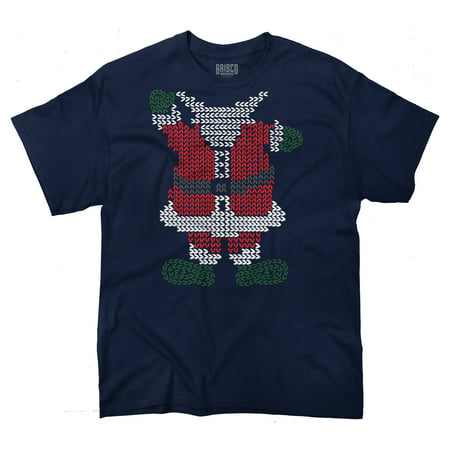 Santa Beard Ugly Christmas Sweater Funny Shirts Gift Ideas T-Shirt Tee by Brisco