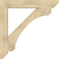 thumbnail image 3 of Ekena Millwork 6"W x 46"D x 46"H Legacy Slat Rough Sawn Bracket, Douglas Fir, 3 of 4