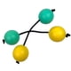 thumbnail image 4 of Coctelera de mano Bolas de arena Juguetes de educación temprana Favores Instrumento musical Bola de para adultos , Amarillo verde Gloria Pelota de arena rítmica, 4 of 8