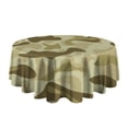 thumbnail image 5 of Camouflage Round Tablecloth 70x70in(178x178cm) – Waterproof Polyester Table Cover with Full Print Design, Wrinkle Resistant & Washable for Kitchen Dining Party Decor, 5 of 6