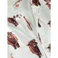 thumbnail image 6 of Wassery Western Baby Boy Autumn Clothes 3 6 12 18 Months Infant Floral/Cattle Print Zipper One Piece Jumpsuit Outfits Headband Cowboy Country Clothing 0-18M, 6 of 8