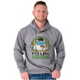 thumbnail image 3 of St Paddys Feeling Lucky Tootsie Owl Hoodie Sweatshirt Women Men Brisco Brands S, 3 of 6