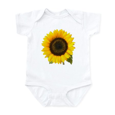 

CafePress - Sunflower - Baby Light Bodysuit Size Newborn - 24 Months