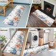 thumbnail image 5 of Runner Rug 2'x6', Blue Coastal Washable Non-Slip Hallway Runner Rugs, Summer Beach Starfish Weeping Eucalyptus Bedside Rugs Floor Mats Carpet Runners for Kitchen Bathroom Laundry Room, 5 of 8