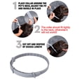 thumbnail image 4 of Collar antipulgas y garrapatas Sunnimix para perros y gatos 8 Meses Gris 65 cm, 4 of 8
