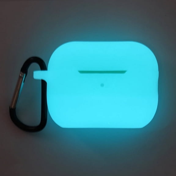 Airpods Pro 2nd Generation (2022) Silicone Shockproof Cover Case - Glow in Dark Blue
