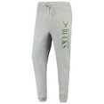 thumbnail image 2 of Men's Heathered Gray Milwaukee Bucks Curb Cuffed Tri-Blend Pants, 2 of 3