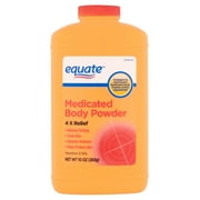 Equate Medicated Body Powder, 10 oz