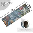 thumbnail image 5 of Yayeee Runner Rug for Bedroom 2'x6' Machine Washable Hallway Non Slip Mat, Sea Plants Pattern, 5 of 8