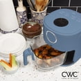 thumbnail image 4 of Air Fryer Cook with Color, cesta de vidrio de 1200 W, 4 L, apta para lavavajillas, 4 of 7