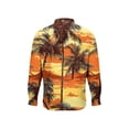thumbnail image 7 of Neewe Hawaiian Shirt for Men Long Sleeves Tropical Printed Casual Button Down Summer Beach Floral Shirts, 7 of 7