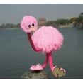 thumbnail image 3 of Cute Ostrich Marionette Hand Puppet Toy Soft Stuffed Child Gift Pink, 3 of 5