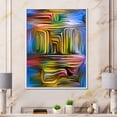thumbnail image 2 of Designart 'Colour Spiral Fusion VIII' Modern Framed Canvas Wall Art Print, 2 of 5