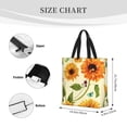 thumbnail image 4 of Xecao Sunflowers And Butterflies for Tote Bag: spacious with inner pockets, ideal for work, shopping, or travel., 4 of 9