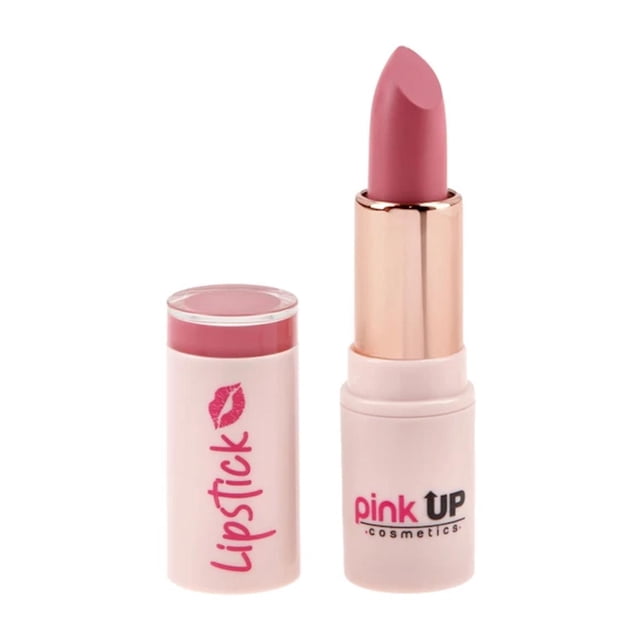Labial en barra Lipstick Mate Larga duración Pink Up rosa