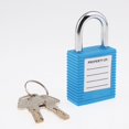 thumbnail image 4 of de seguridad para trabajo Bloqueo y etiquetado Cerradura con grillete largo Llaves s Azul Baoblaze Candado de bloqueo de seguridad, 4 of 8