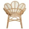 thumbnail image 5 of bali & pari Bianca Rattan BOHO Flower Chair, Natural Brown, 5 of 10