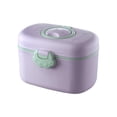 thumbnail image 2 of Contenedor portátil Zulema Soporte para refrigerios de frutas Ligero para viajes al aire libre Presión Talla S Morado dispensador de fórmula, 2 of 8