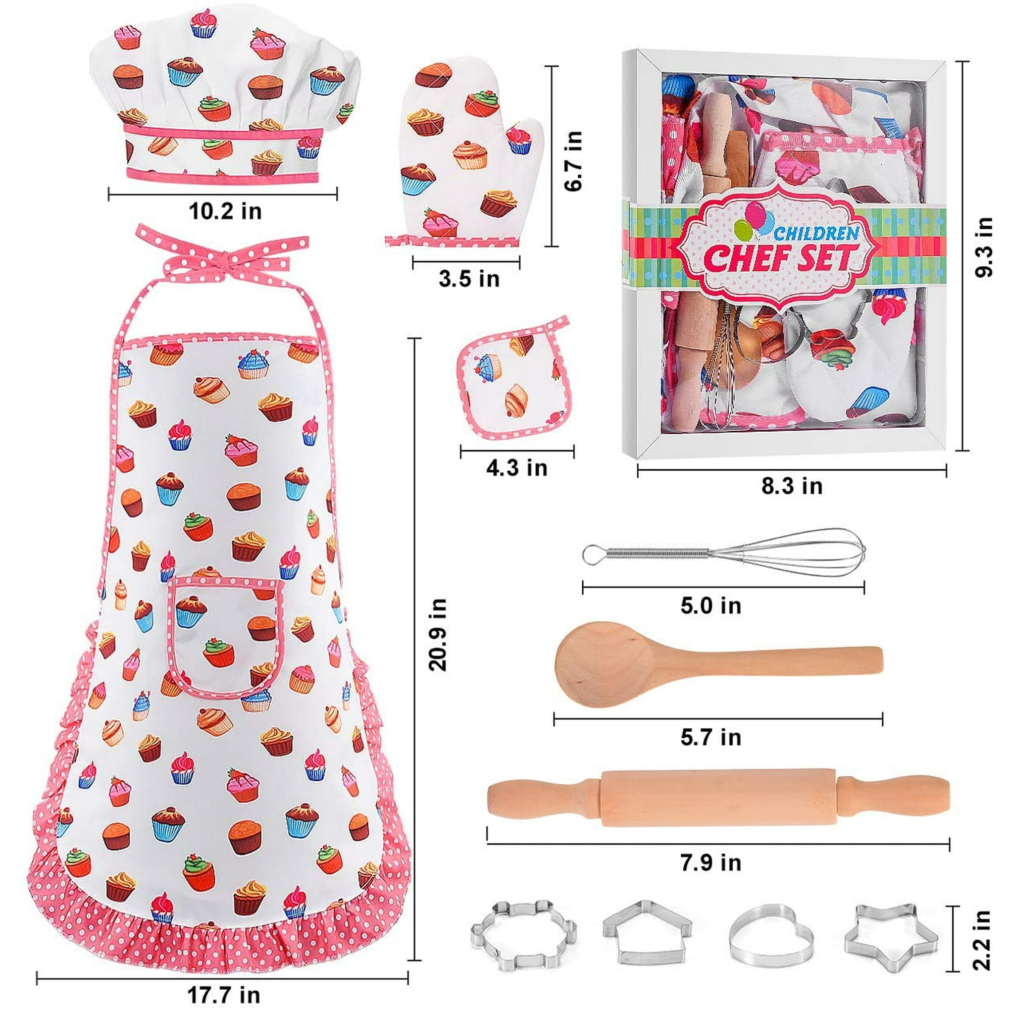 Jiarry Boys Gifts Age 3 6 Cooking And Baking Set Chef Set For Little Boys Toys For 3 6 Year Old Boys Girls Cooking Games For Kids Age 3 6 Pretend Ba