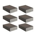 thumbnail image 2 of 6 Pcs Éponge Fine Résistante à l'Usure Double Face pour Broyage de Sable, 2 of 7
