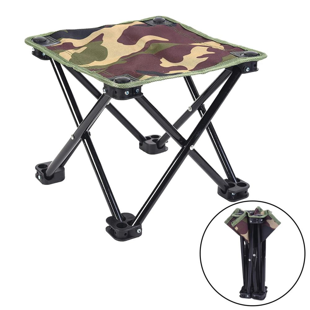 Mini Camping Stool, Small Fishing Chair Foldable Lightweight for Hiking