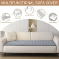 thumbnail image 3 of XmhyTop-A Sofa Slipcovers, 90*90cm 1 Piece - Couch Cover for Dogs, Non Slip Pet Cover, Pet Friendly Couch Cover, Thick Soft Sofa Protector for Pets,Khaki, 3 of 5