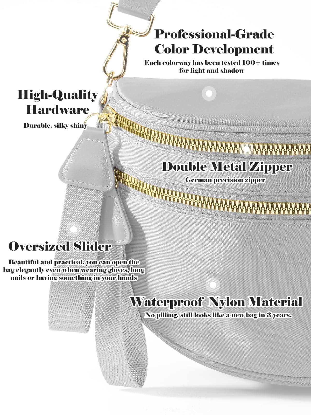 Pure Colour Crossbody Bag Bum Bag for Women,Spacious Wallets Purses Chest Belt Bum Bag,Oversized Bum Bag