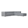 thumbnail image 2 of Moe's Home Collection Lyric Dream Modular Sectional Right Grey, 2 of 5